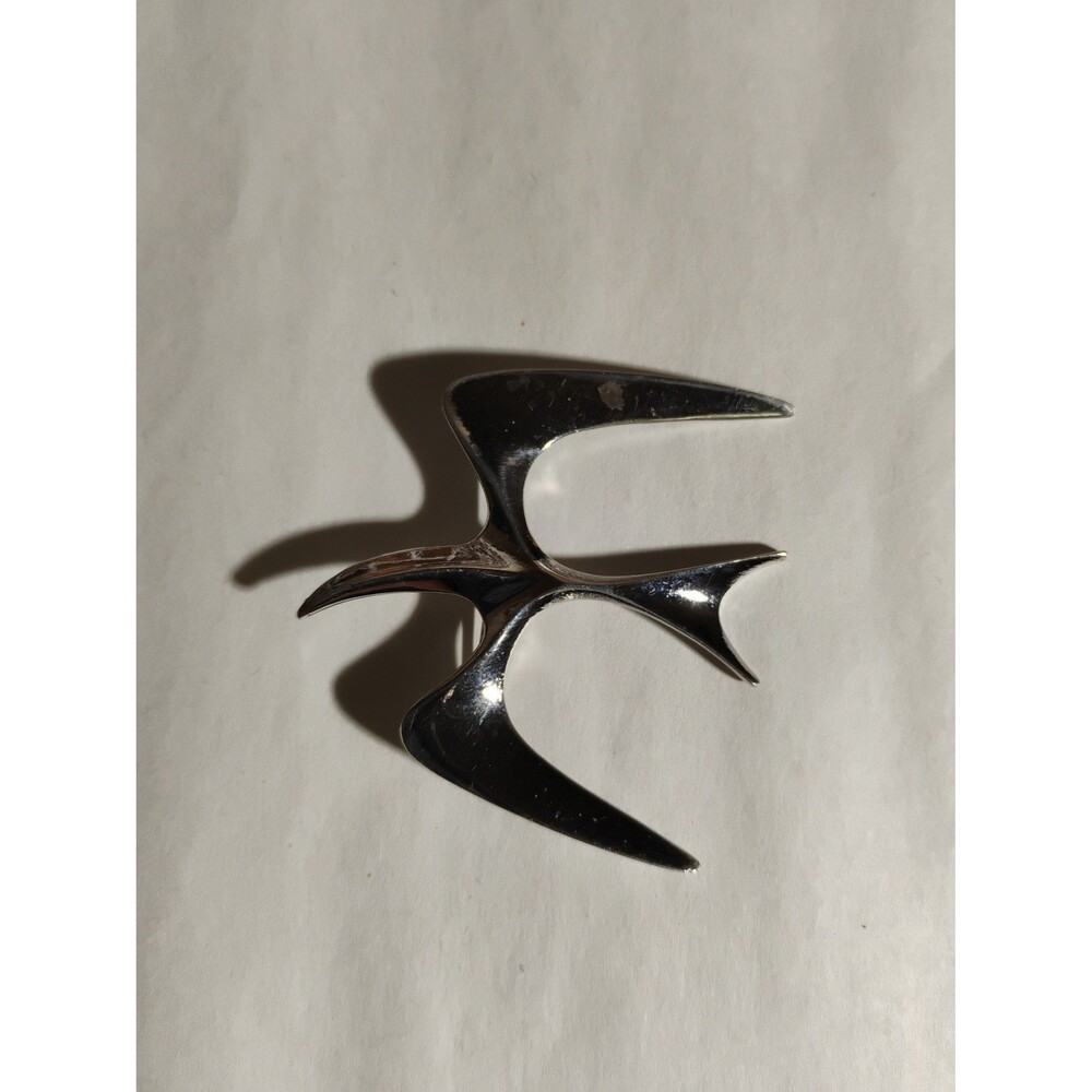 Vintage Sarah Coventry Signed Flying Seagull Brooch